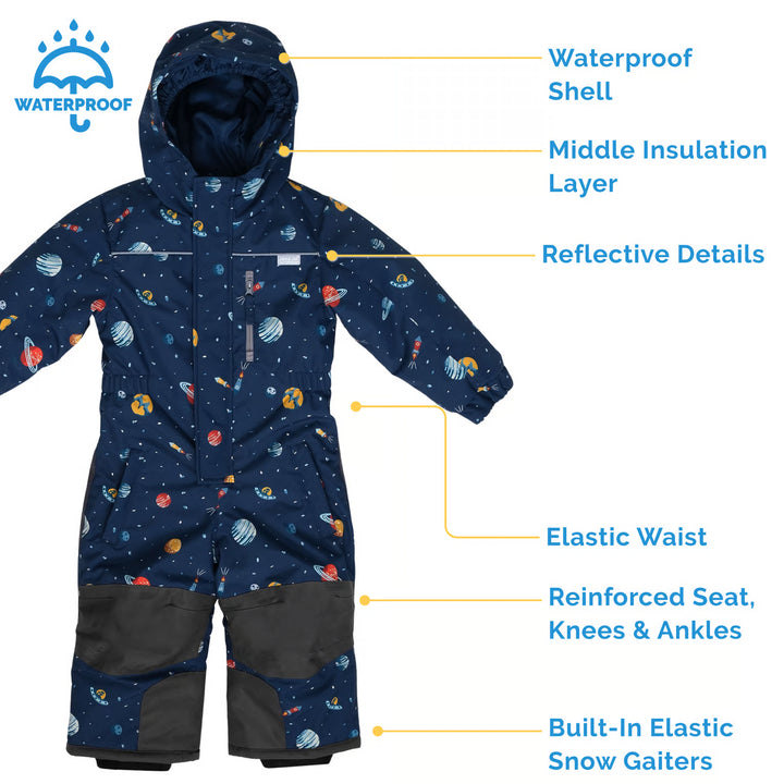 Jan &amp; Jul Toasty-Dry Snow Suit - Snow Fox