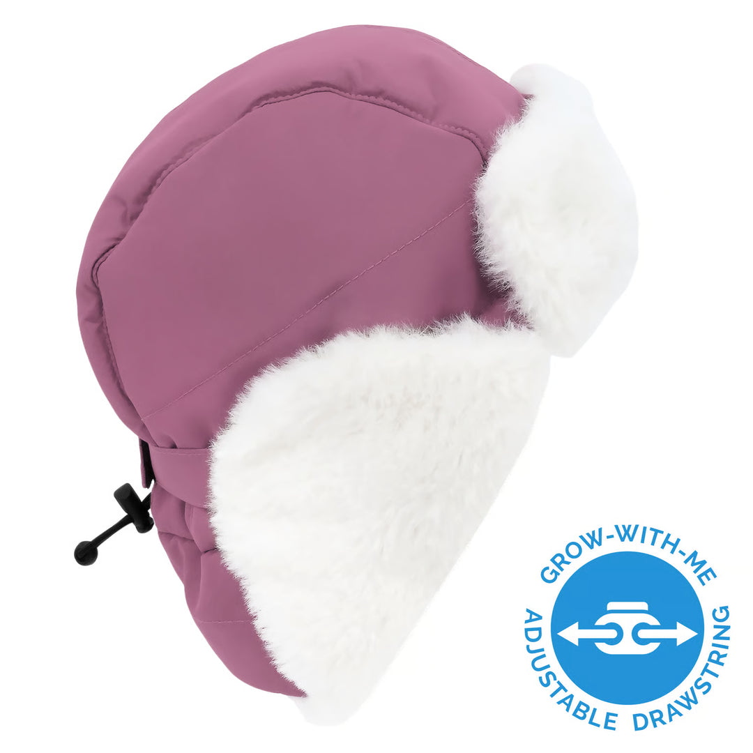 Jan &amp; Jul Toasty-Dry Trapper Winter Hat - Dark Plum