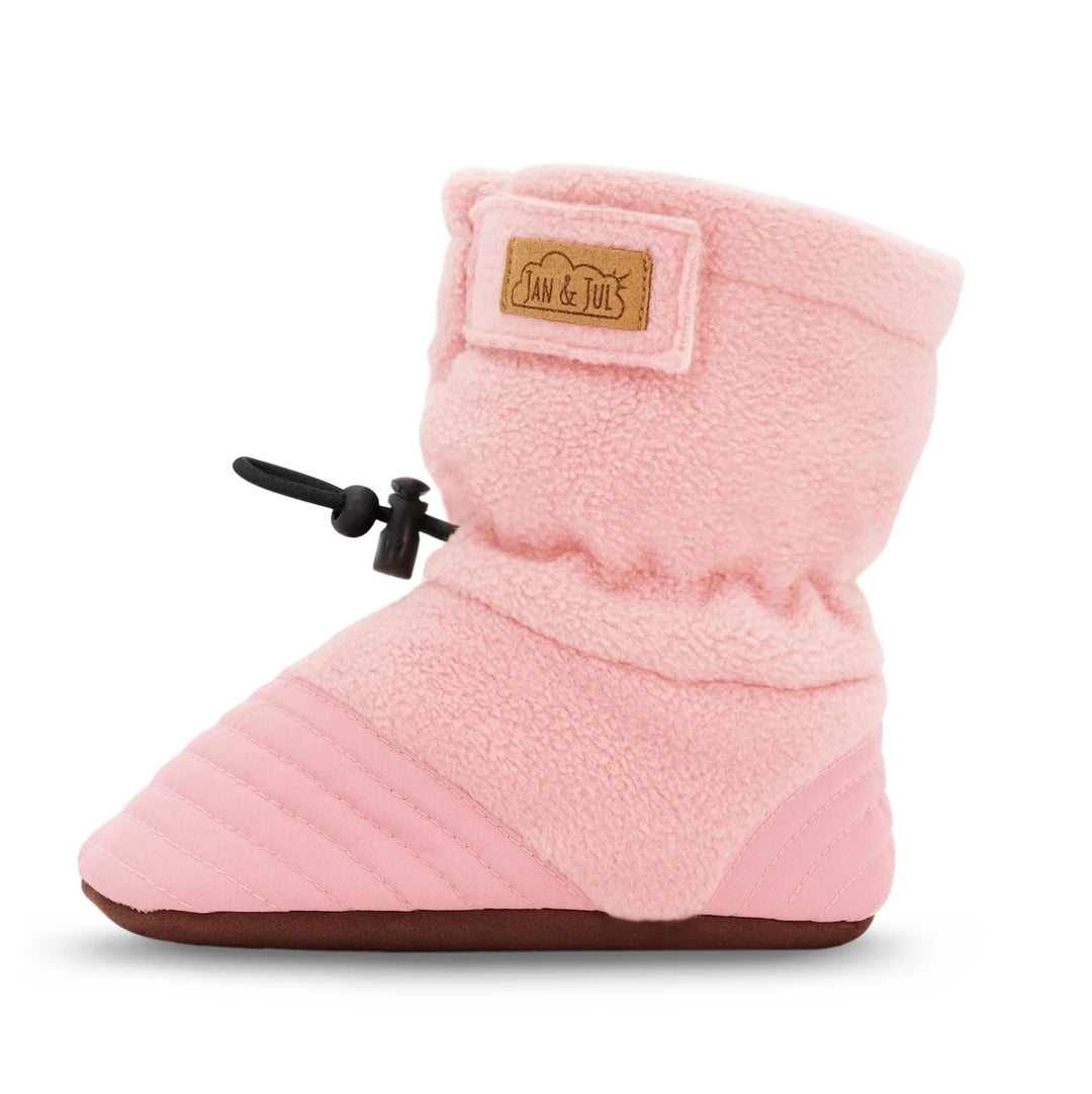 Jan &amp; Jul Stay-Put Cozy Booties - Dusty Pink