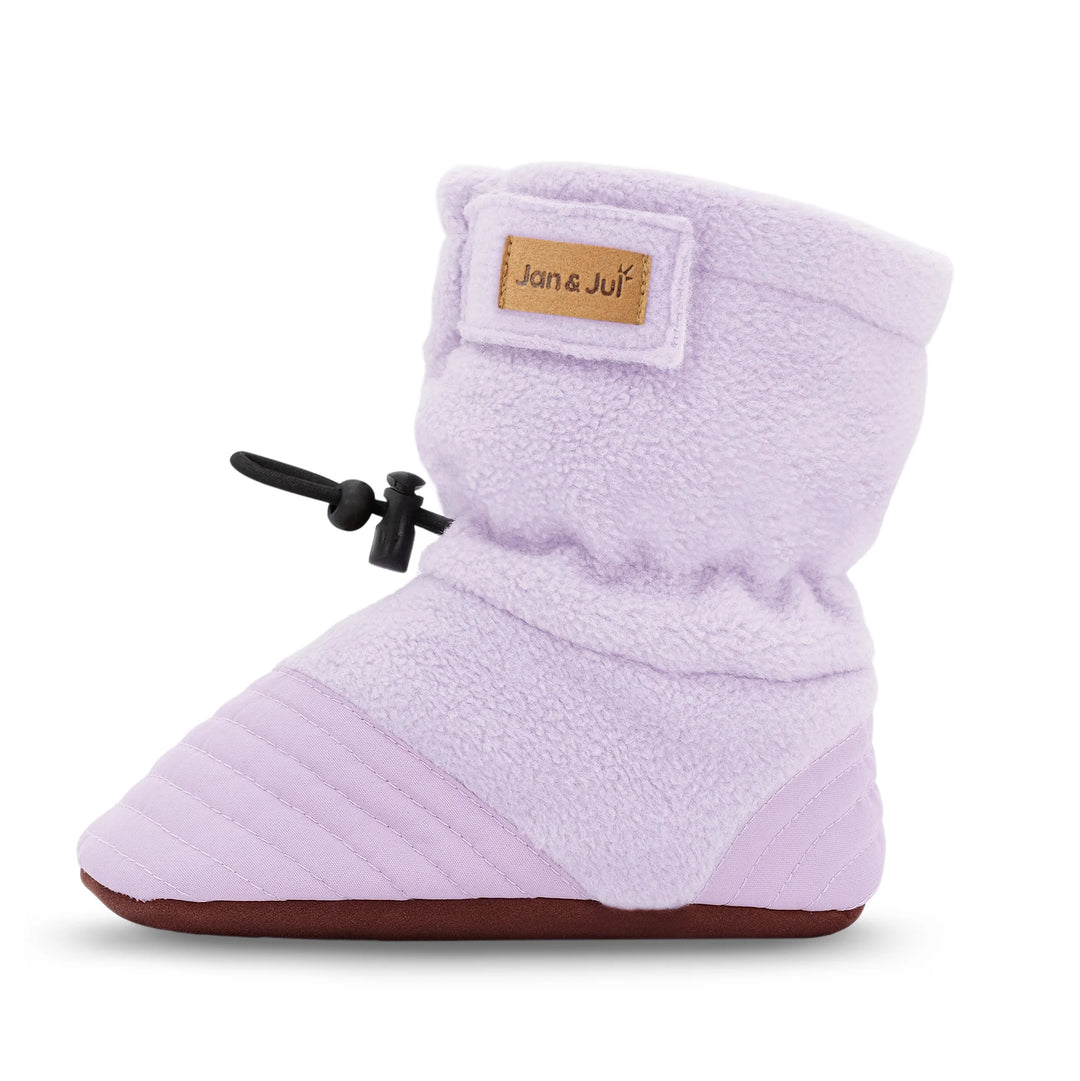 Jan &amp; Jul Stay-Put Cozy Booties - Lavender