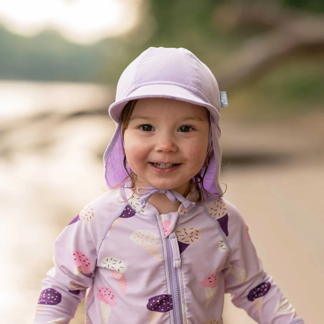 Jan &amp; Jul Sun Soft Baby Cap - Lavender