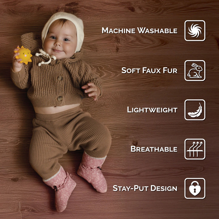 Jan &amp; Jul Stay-Put Winter Booties - Dark Spruce