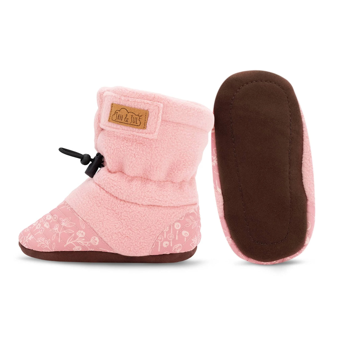 Jan &amp; Jul Stay-Put Cozy Booties - Prairie Flowers