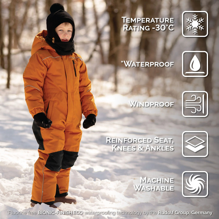 Jan &amp; Jul Toasty-Dry Snow Suit - Cinnamon