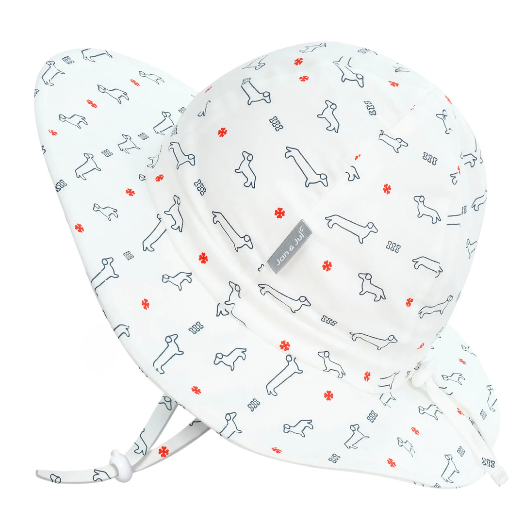 Jan &amp; Jul Cotton Floppy Hat - Dachshund