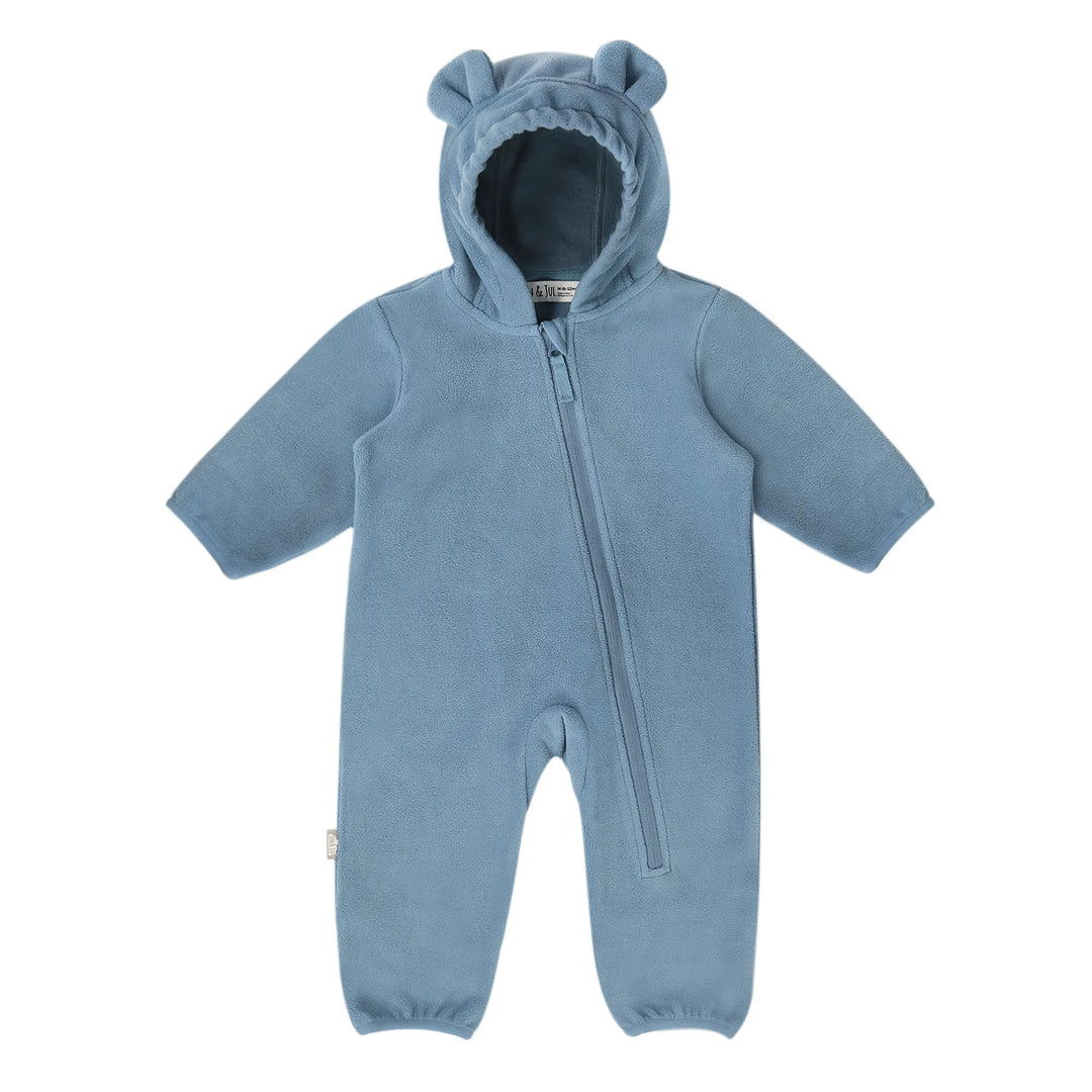 Jan &amp; Jul Fleece Suit - Stormy Blue