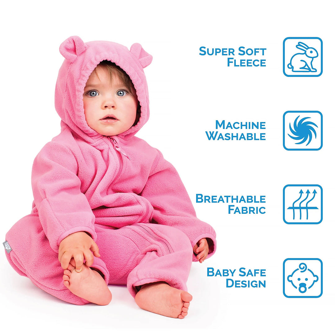 Jan &amp; Jul Fleece Suit - Soft Brown