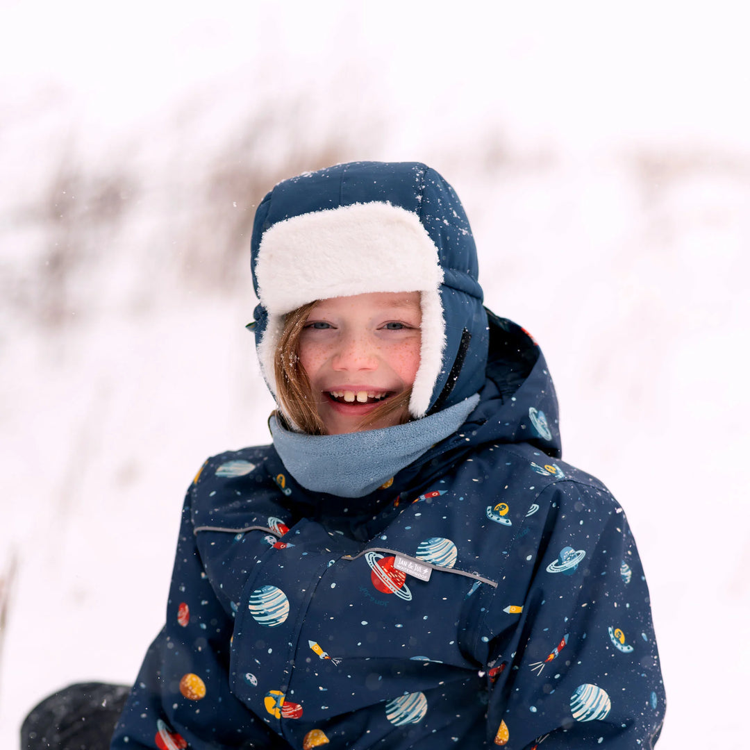 Jan &amp; Jul Toasty-Dry Trapper Winter Hat - Dark Navy