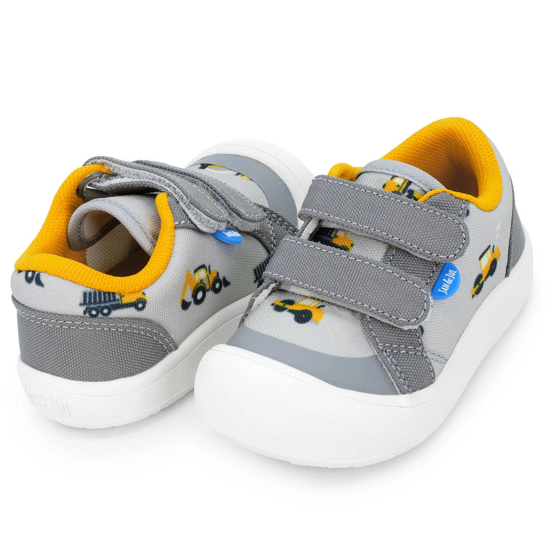 Jan &amp; Jul Mini Canvas Sneakers - Grey Construction