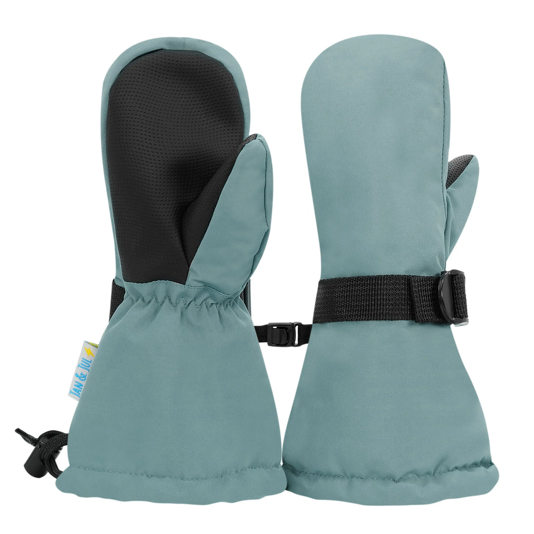 Jan &amp; Jul Toasty-Dry Waterproof Snow Mittens - Dark Spruce