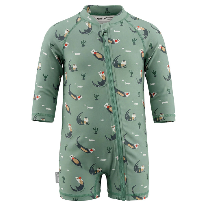 Jan &amp; Jul Sun &amp; Splash UV Jumpsuit - Otter