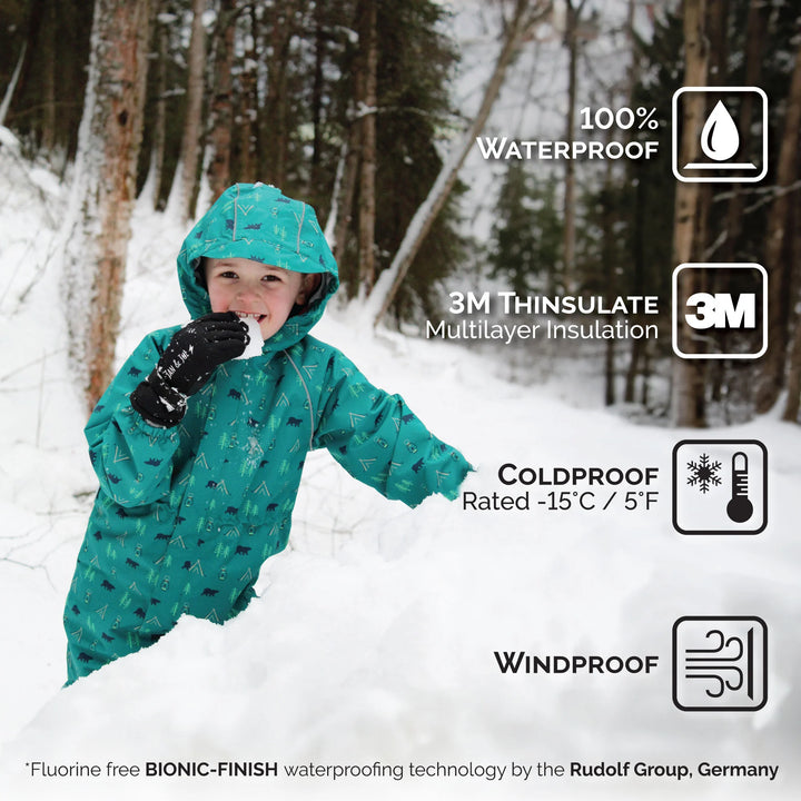 Jan &amp; Jul Waterproof Snow Glove - Black