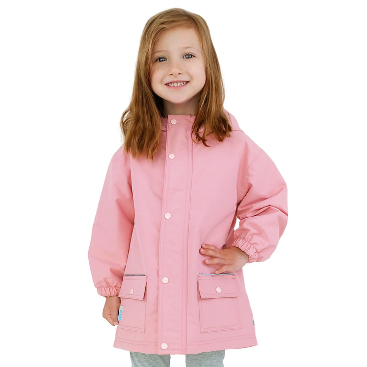 Jan &amp; Jul Cozy-Dry Rain Jacket - Dusty Pink