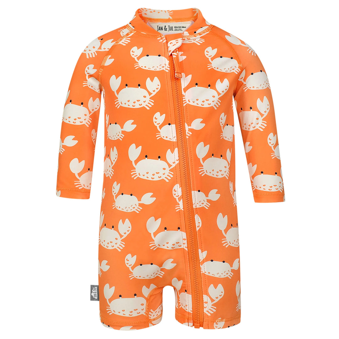 Jan & Jul UV Jumpsuit - Crabby Crab Jan & Jul UV Jumpsuit - Crabby Crab