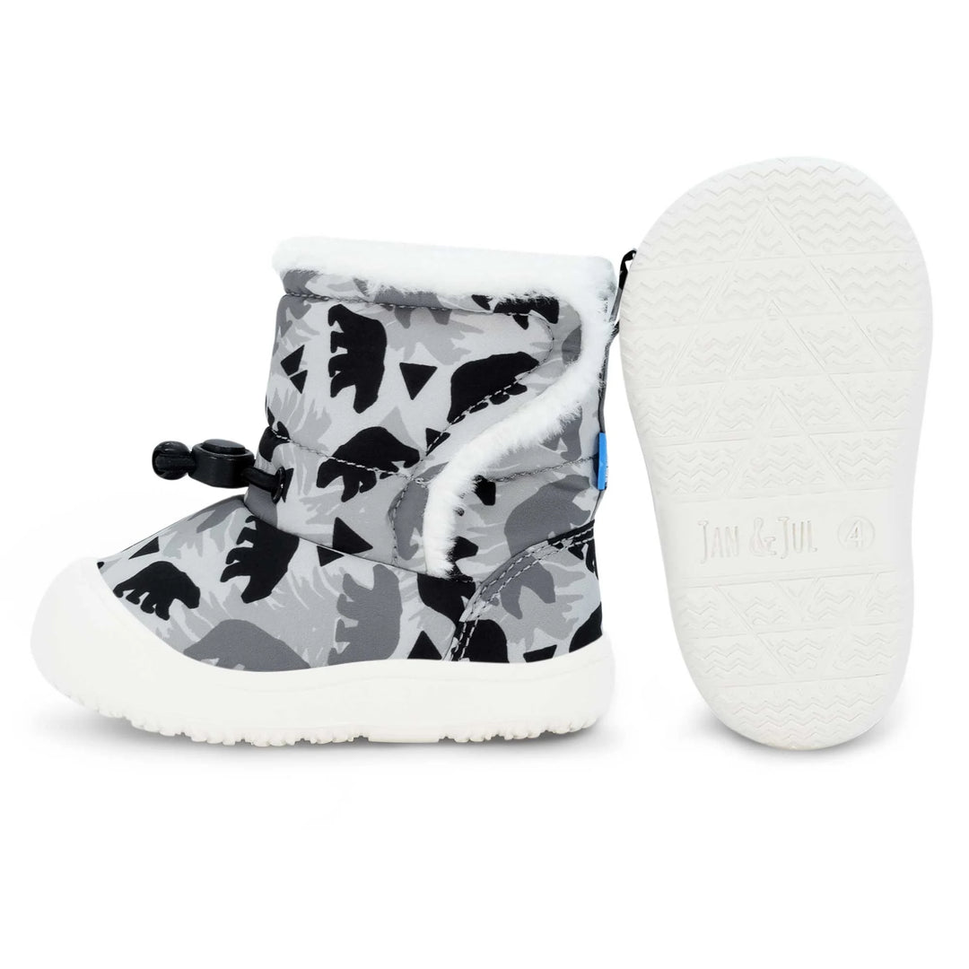 Jan &amp; Jul Stay-Put Trail Booties - Bear