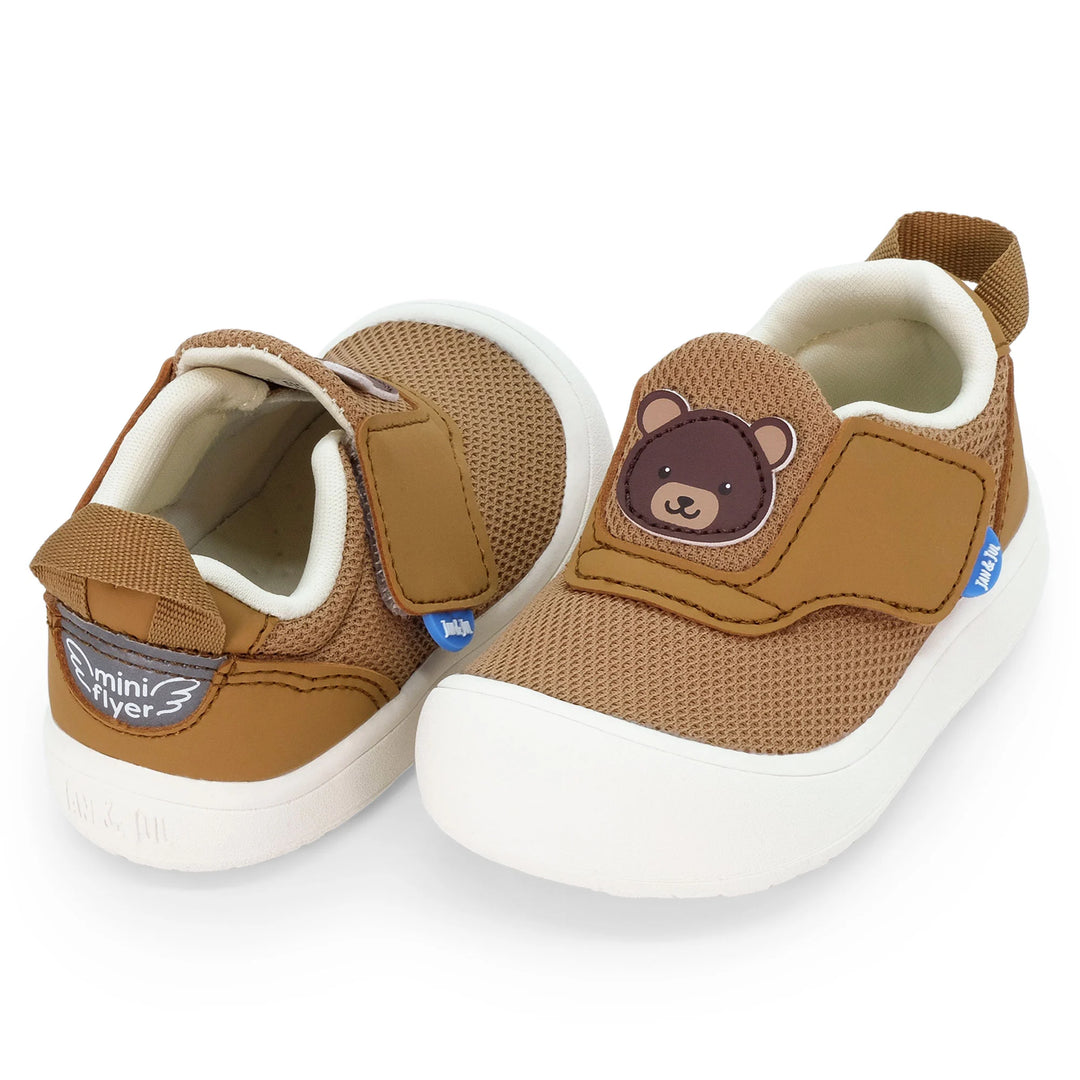 Jan &amp; Jul Mini-Flyer Shoes - Brown Bear