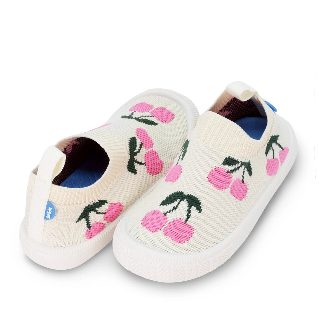 Jan &amp; Jul Graphic Knit Shoes - Cherries