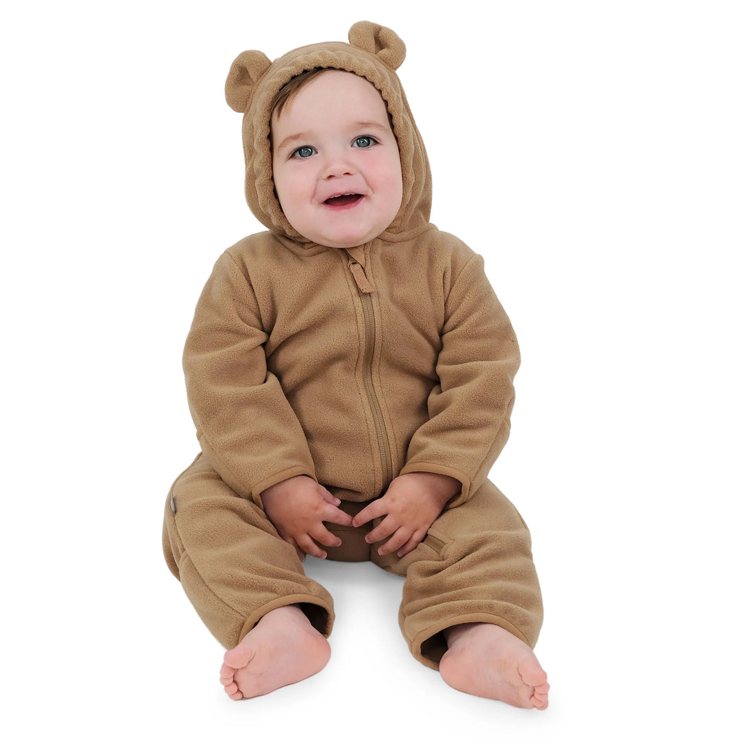 Jan &amp; Jul Fleece Suit - Soft Brown