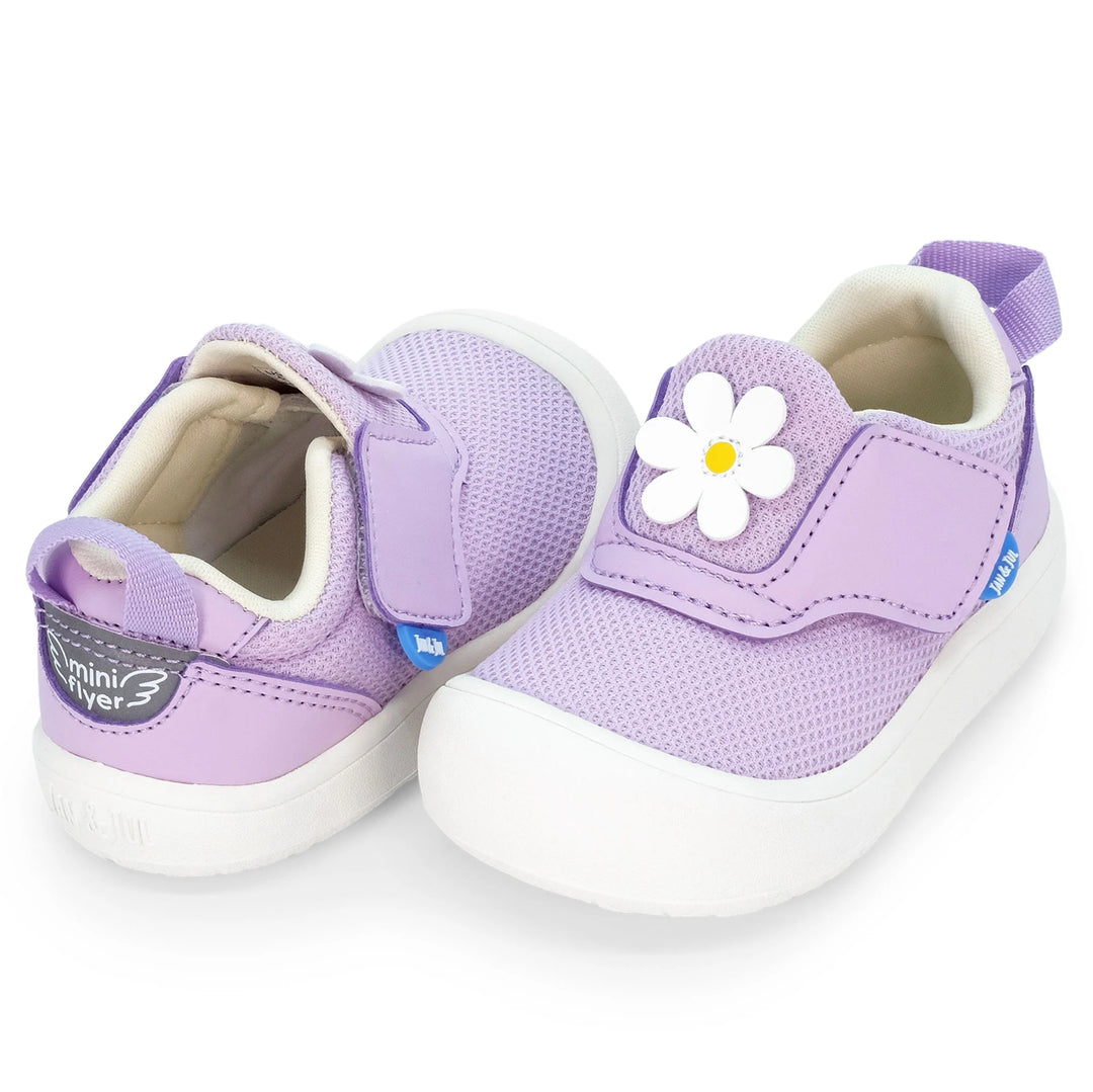 Jan &amp; Jul Mini-Flyer Shoes - Purple Daisy
