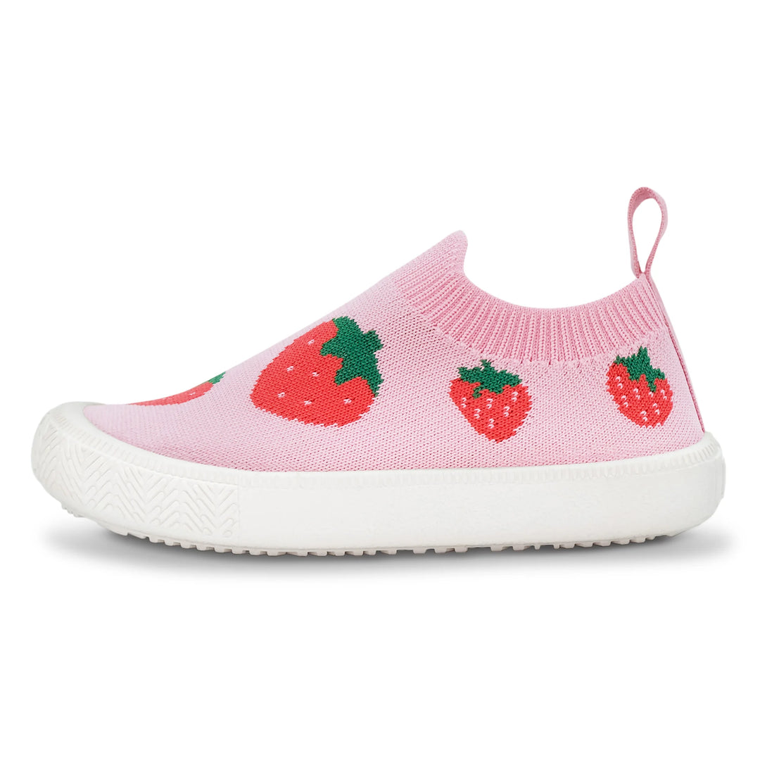 Jan &amp; Jul Graphic Knit Shoes - Pink Strawberry
