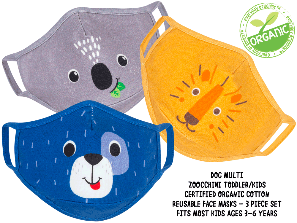 Zoocchini Organic Reusable Masks