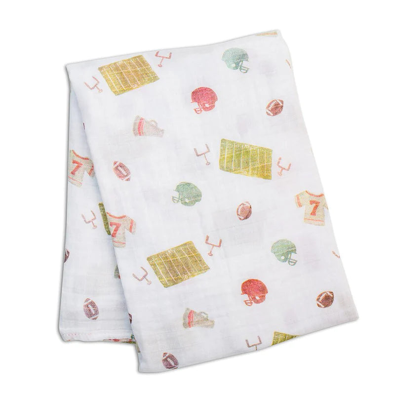 Lulujo Cotton Muslin Swaddle Blanket