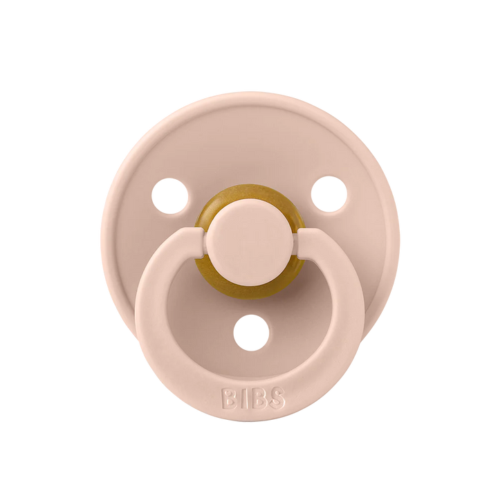 BIBS Round Colour Pacifiers - Size 2 (6-18m)