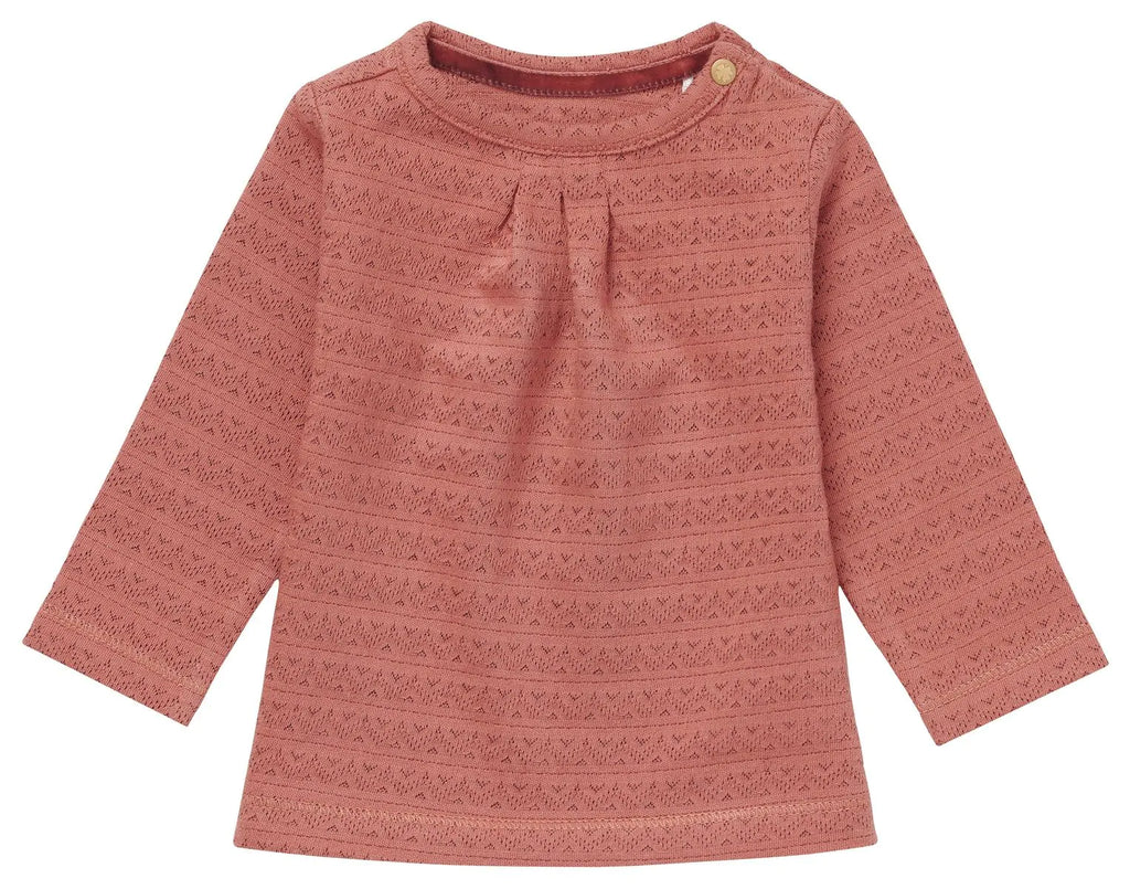 Noppies Loni Cedar Wood Long Sleeve Tee Noppies Loni Cedar Wood Long Sleeve Tee