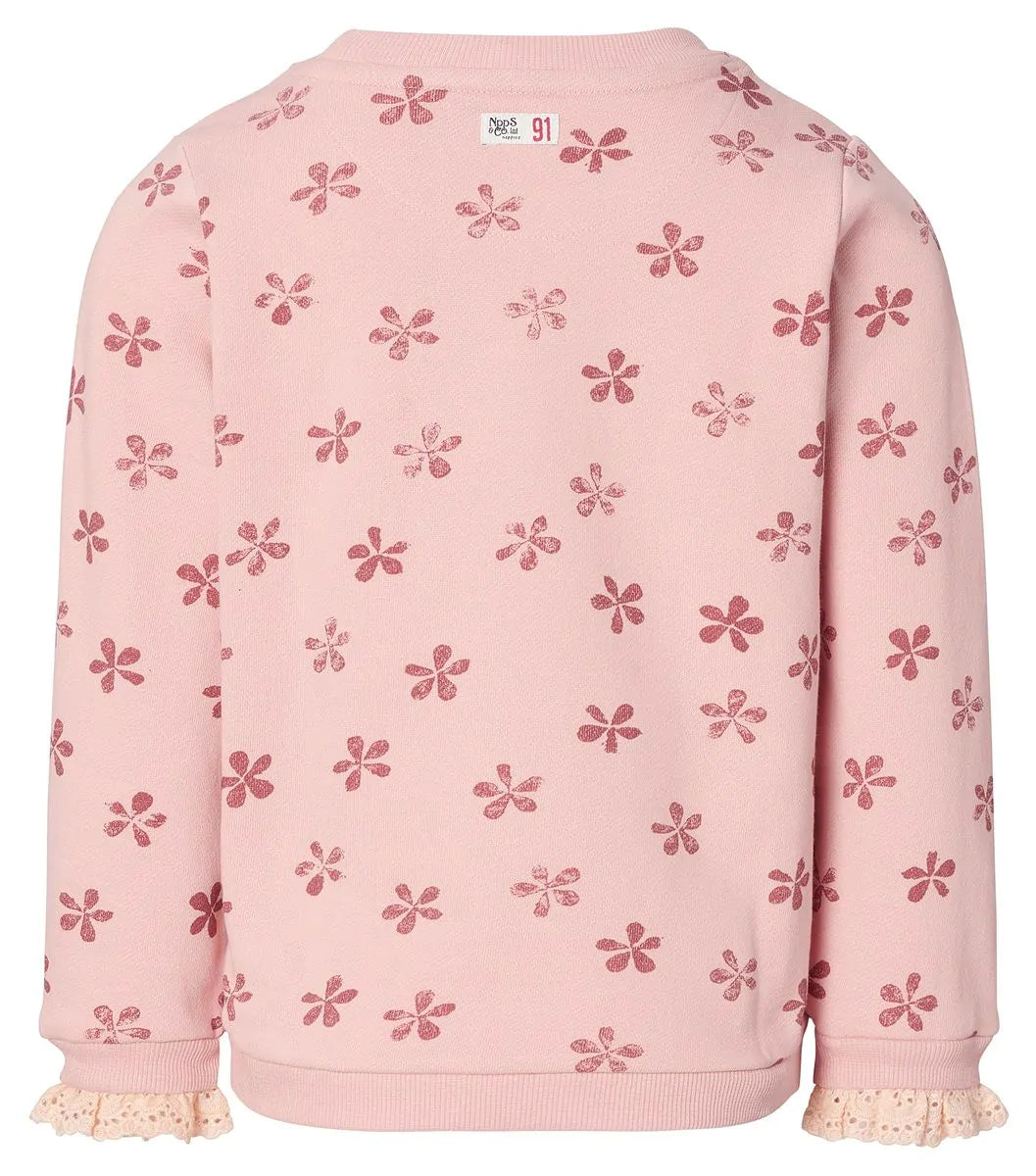 Noppies Kalona Misty Rose Longsleeve Girls Sweater Noppies Kalona Misty Rose Longsleeve Girls Sweater