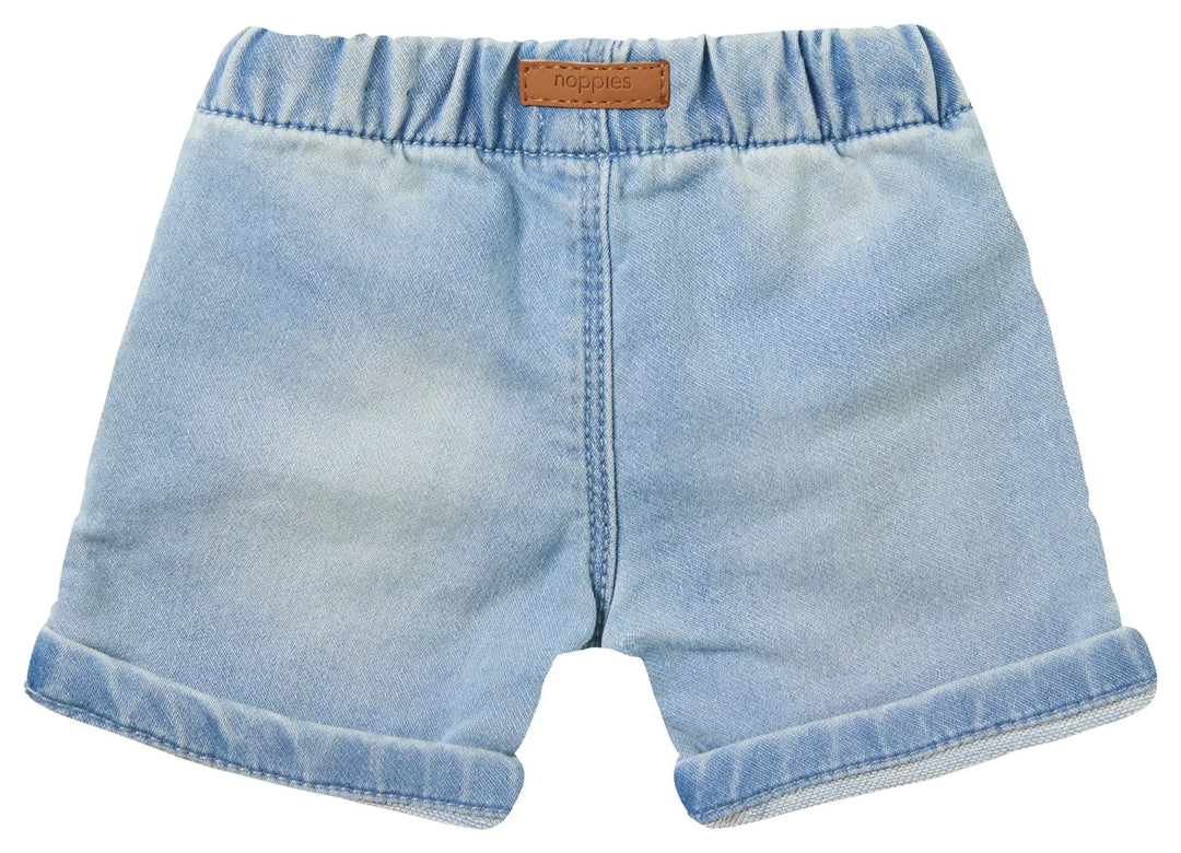 Noppies Boys Minetto Shorts Light Blue Denim 4 6m