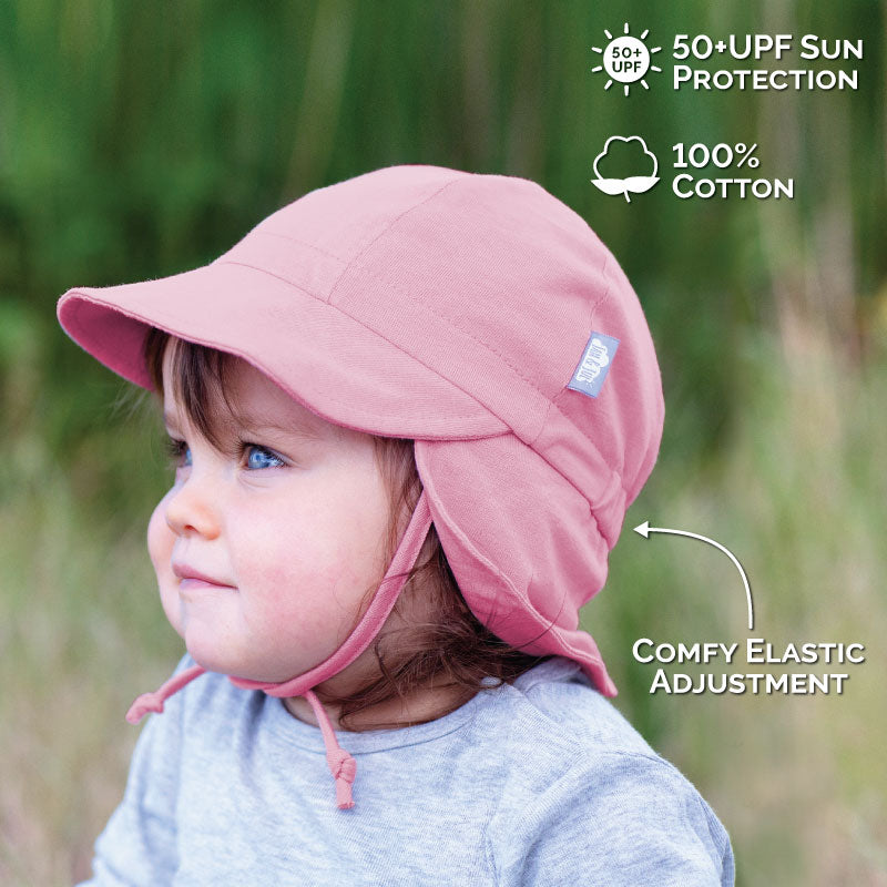 Jan &amp; Jul Sun Soft Baby Cap - Baby Blue