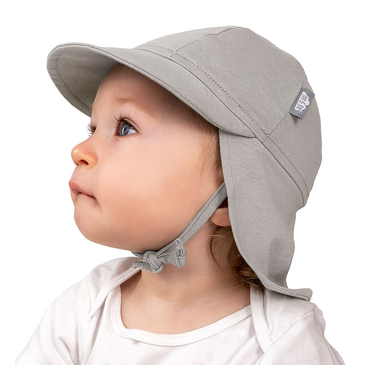 Jan &amp; Jul Sun Soft Baby Cap - Grey
