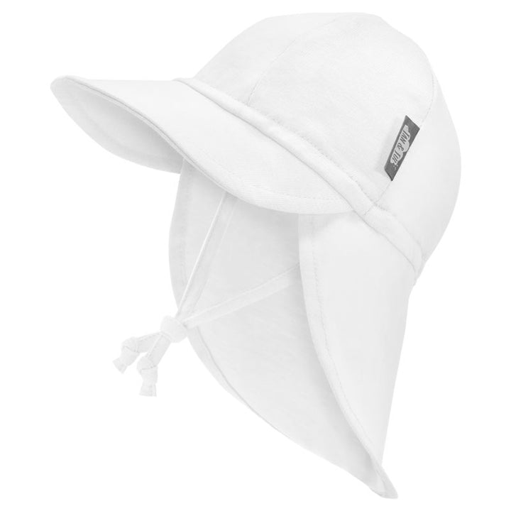 Jan &amp; Jul Sun Soft Baby Cap - White