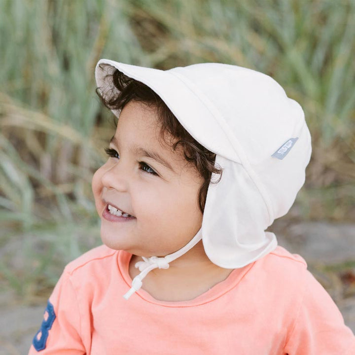 Jan &amp; Jul Sun Soft Baby Cap - White