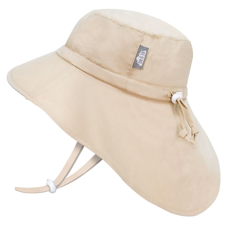Jan &amp; Jul Gro-With-Me Cotton Adventure Hat - Sand