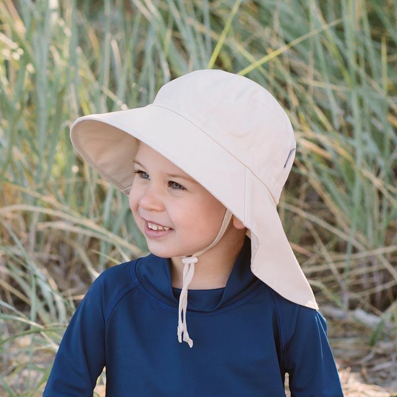 Jan &amp; Jul Gro-With-Me Cotton Adventure Hat - Sand