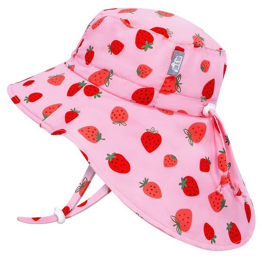 Jan & Jul Aqua Dry Xplorer Hat - Pink Strawberry – Fluffy Bottom