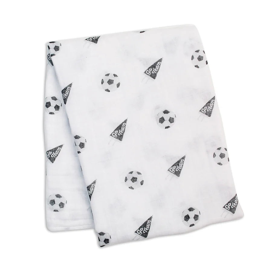 Lulujo Cotton Muslin Swaddle Blanket