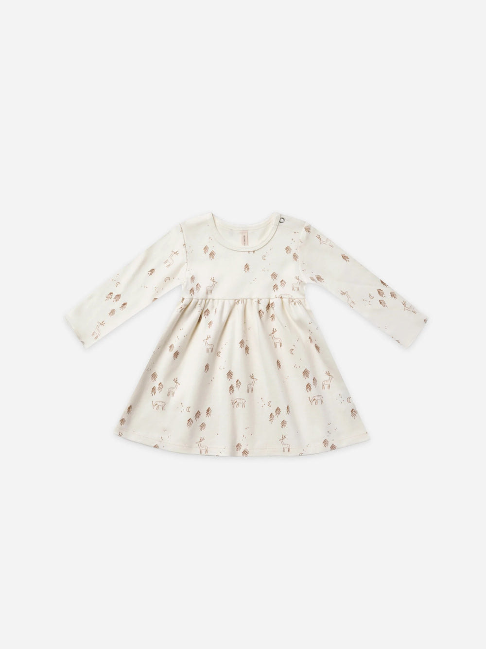 Quincy Mae Long Sleeve Jersey Dress - Woodland Quincy Mae Long Sleeve Jersey Dress - Woodland