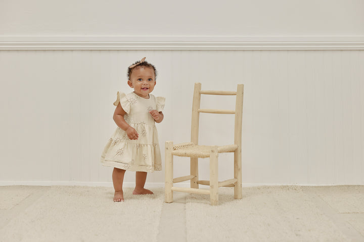 Quincy Mae Lily Dress + Bloomer Set - Suns