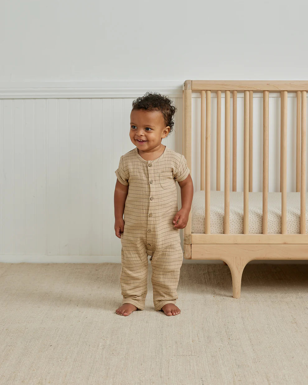 Quincy Mae Charlie Jumpsuit - Pinstripe Quincy Mae Charlie Jumpsuit - Pinstripe