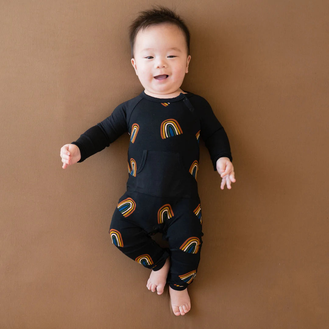 Kyte Baby Long All - Rust Rainbow Midnight