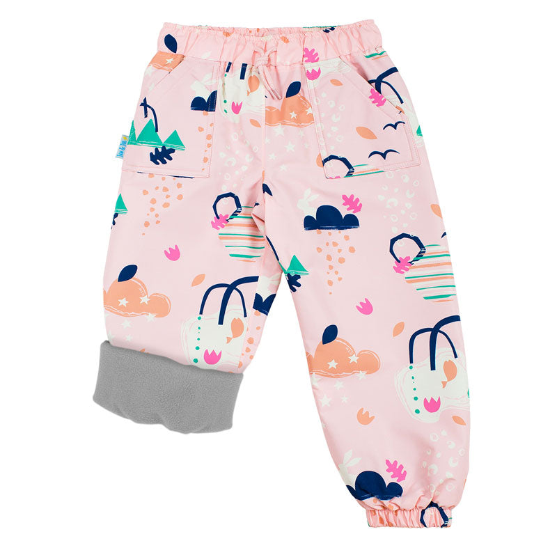Jan &amp; Jul Cozy-Dry Rain/Snow Pants (Fleece Lined) - Dreamscape