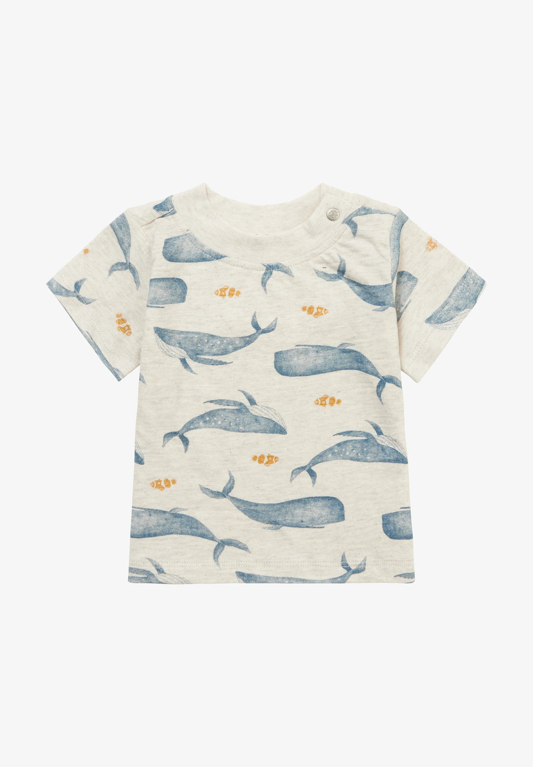 Noppies Mullins Short Sleeve Tee - Oatmeal Melange Noppies Mullins Short Sleeve Tee - Oatmeal Melange