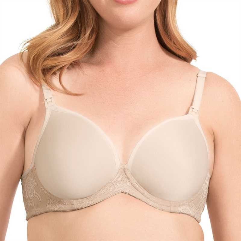 Cake Lingerie - Waffles 3D Spacer Nursing Bra - Cinnamon Black Cake Lingerie - Waffles 3D Spacer Nursing Bra - Cinnamon Black