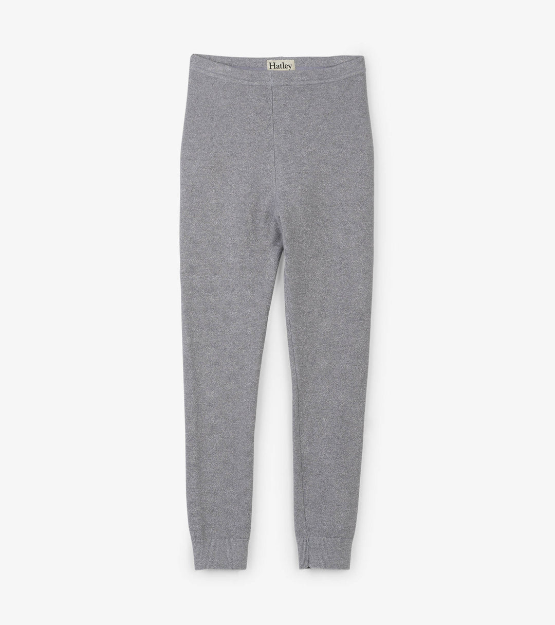 Hatley Cable Knit Leggings - Silver Shimmer