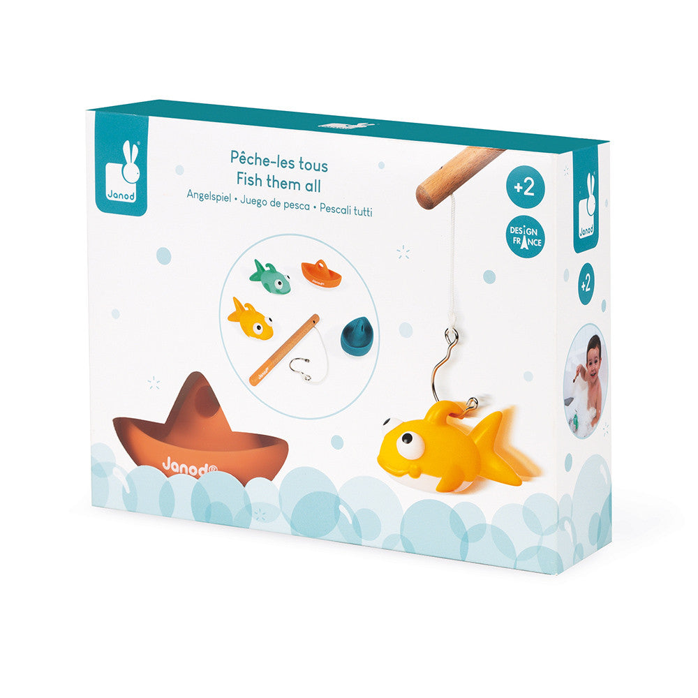Janod Bath Fish Them All Toy Janod Bath Fish Them All Toy