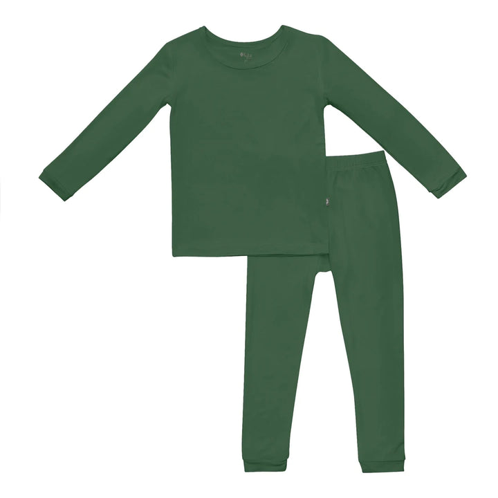 Kyte Baby Long Sleeve Toddler Pajamas - Hunter Kyte Baby Long Sleeve Toddler Pajamas - Hunter
