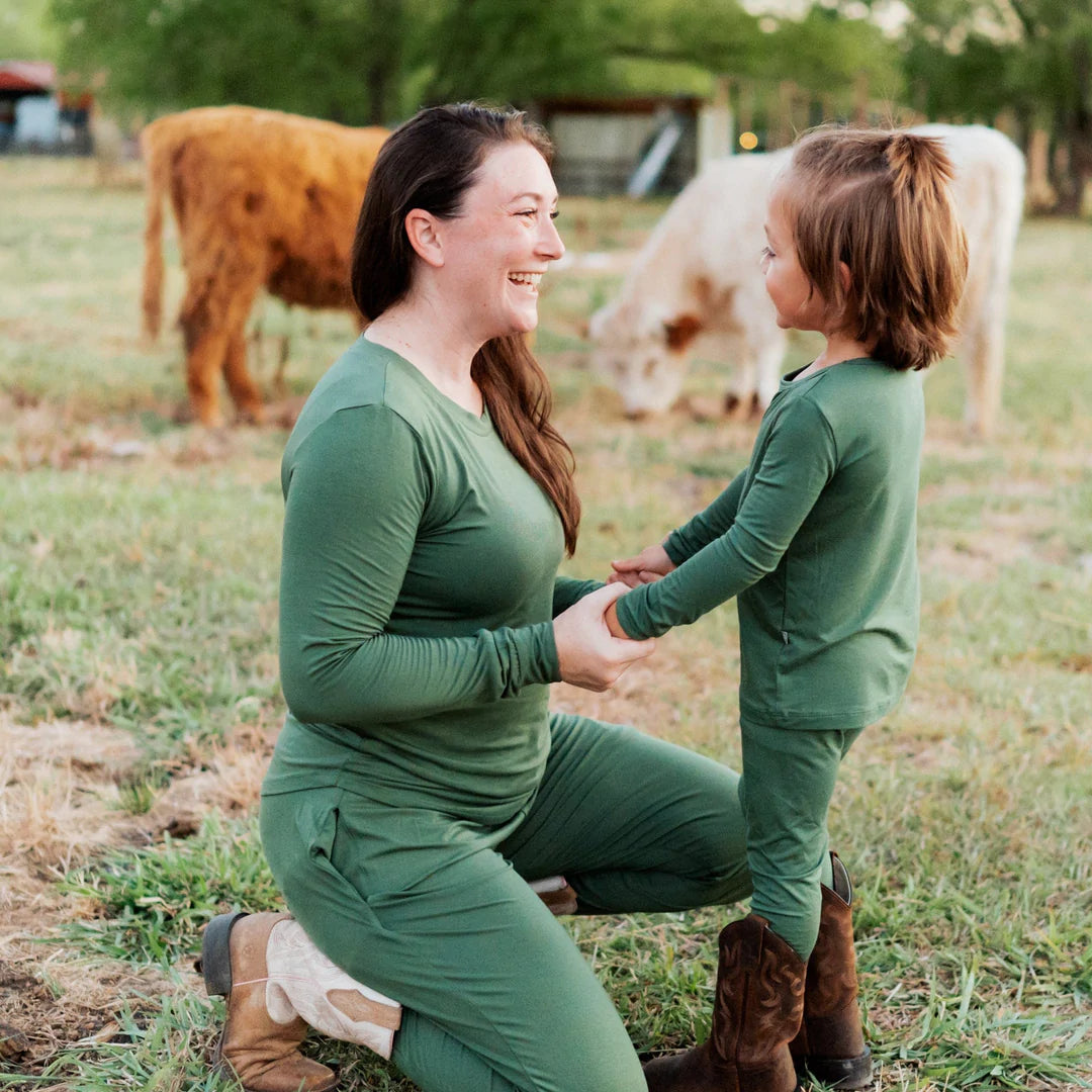 Kyte Baby Long Sleeve Toddler Pajamas - Hunter Kyte Baby Long Sleeve Toddler Pajamas - Hunter