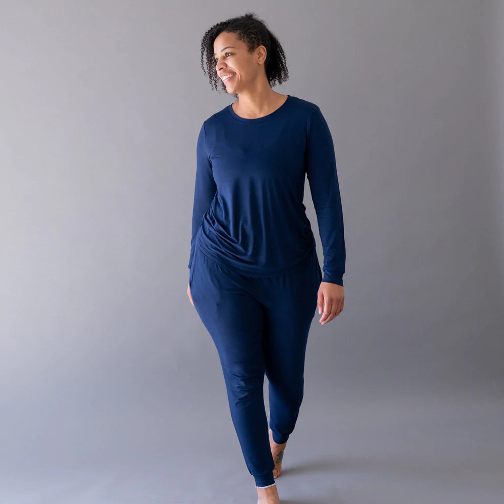 Pajama jogger set womens best sale